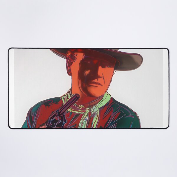 Item preview, John Wayne ( F. & S. II.377) (unique) - Signed Print by Andy Warhol designed and sold by stevengrossman.