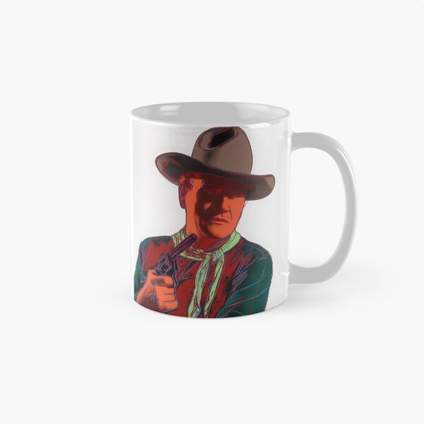 Item preview, John Wayne ( F. & S. II.377) (unique) - Signed Print by Andy Warhol designed and sold by stevengrossman.