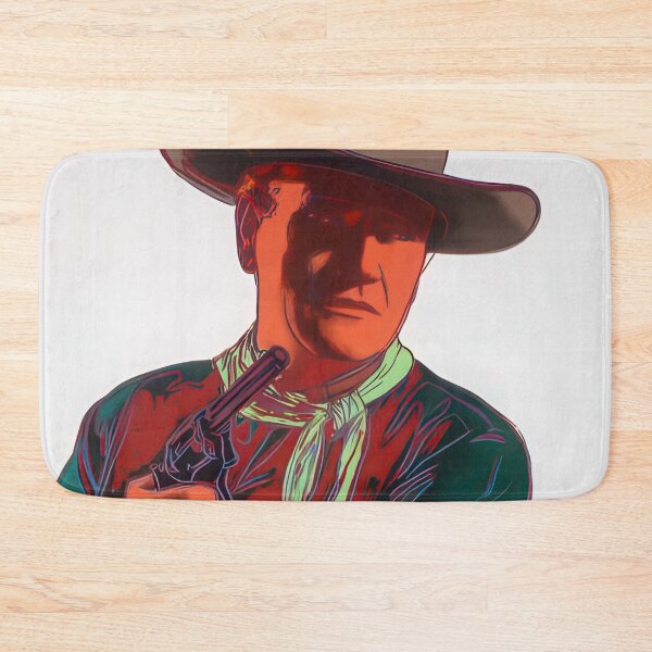 Item preview, John Wayne ( F. & S. II.377) (unique) - Signed Print by Andy Warhol designed and sold by stevengrossman.