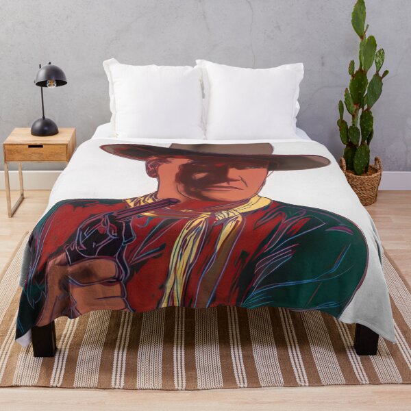 Item preview, John Wayne ( F. & S. II.377) - Signed Print by Andy Warhol designed and sold by stevengrossman.
