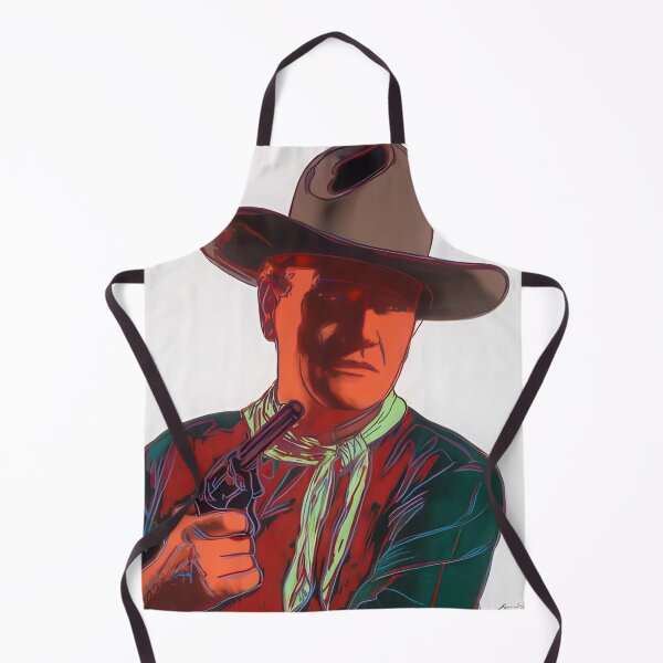 Item preview, John Wayne ( F. & S. II.377) (unique) - Signed Print by Andy Warhol designed and sold by stevengrossman.
