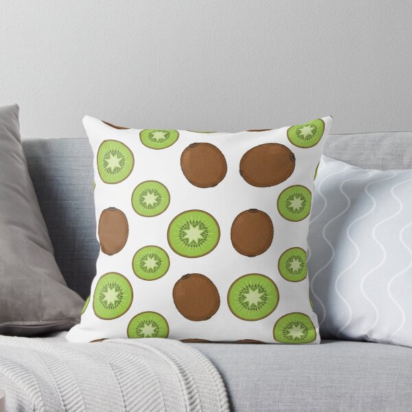 Item preview, Fresh Green Kiwi Fruit Pattern Illustration designed and sold by Owcomm.