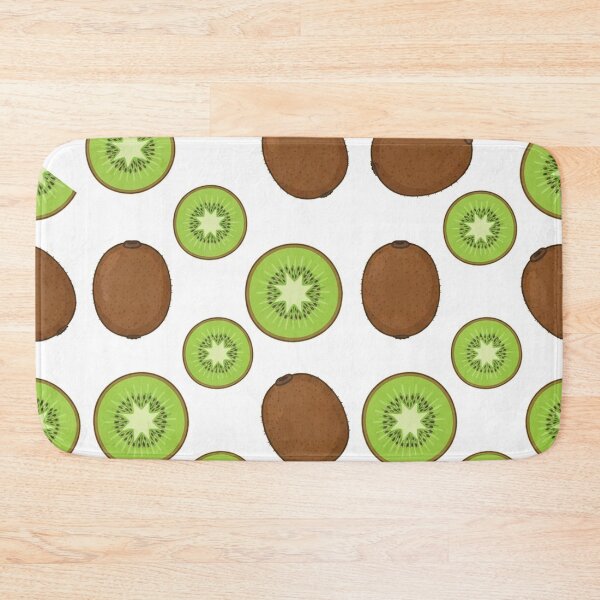 Item preview, Fresh Green Kiwi Fruit Pattern Illustration designed and sold by Owcomm.