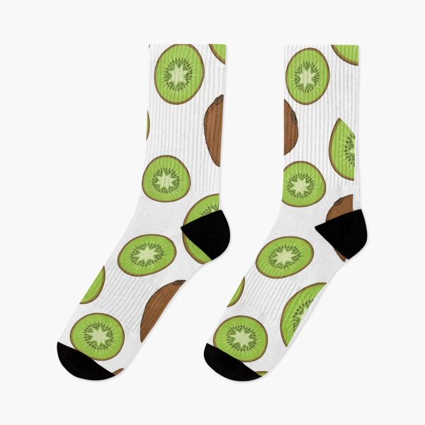 Item preview, Fresh Green Kiwi Fruit Pattern Illustration designed and sold by Owcomm.