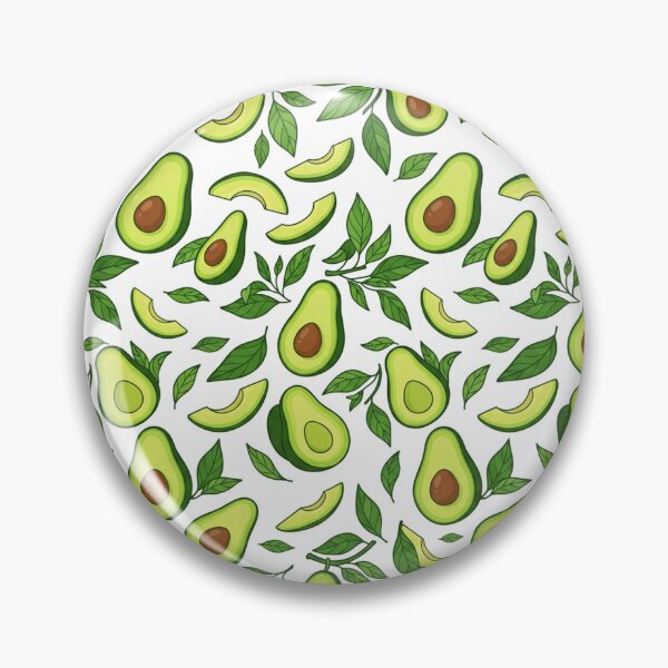 Item preview, Fresh Green Avocado Fruit Pattern designed and sold by Owcomm.