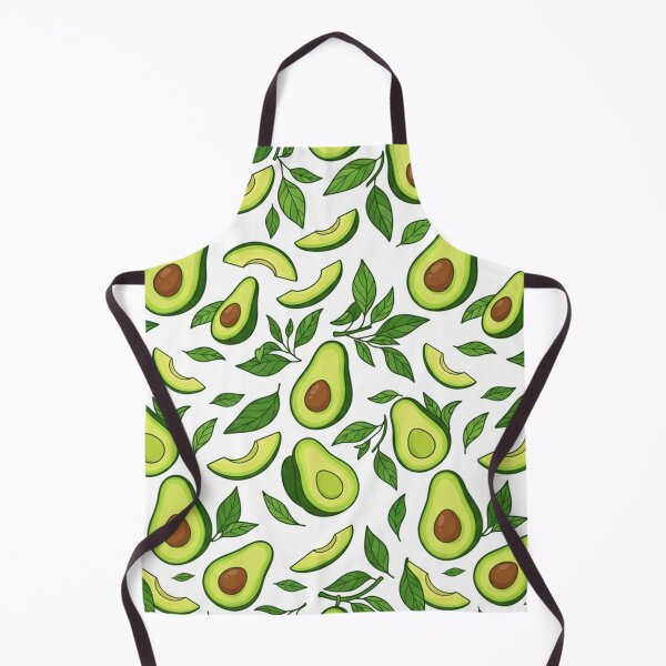 Item preview, Fresh Green Avocado Fruit Pattern designed and sold by Owcomm.