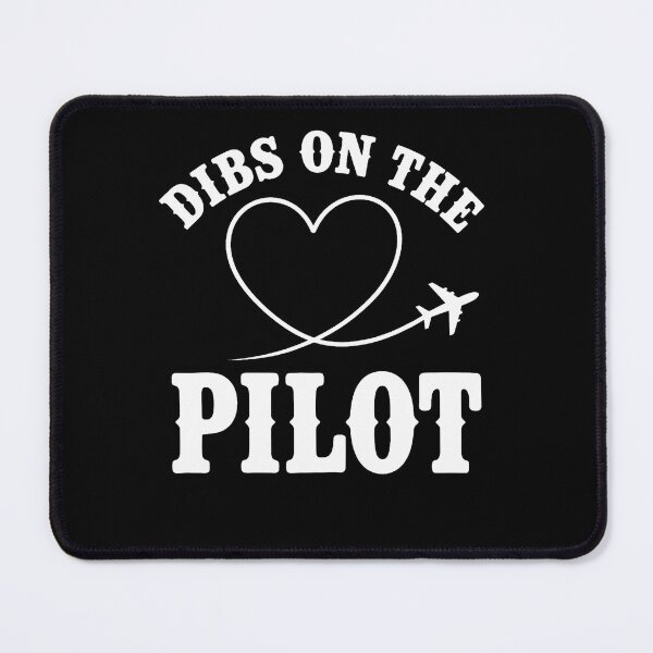 Item preview, Dibs On The Pilot Art For Women Girlfriend Aviator designed and sold by Pider-Vampire.