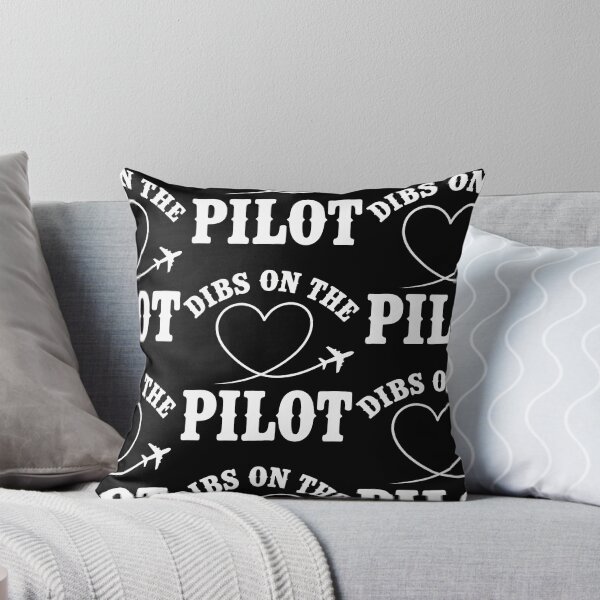 Item preview, Dibs On The Pilot Art For Women Girlfriend Aviator designed and sold by Pider-Vampire.