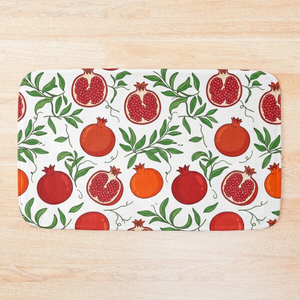 Item preview, Vibrant Red Pomegranate Fruit Pattern designed and sold by Owcomm.
