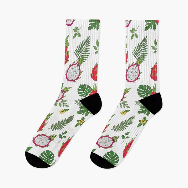 Item preview, Tropical Dragon Fruit Pitaya Seamless Pattern designed and sold by Owcomm.