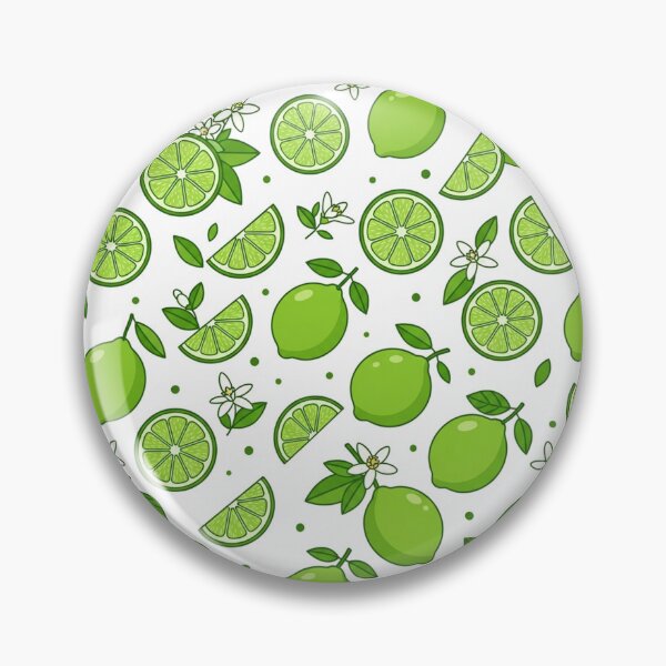 Item preview, Fresh Green Lime Fruit Seamless Pattern designed and sold by Owcomm.