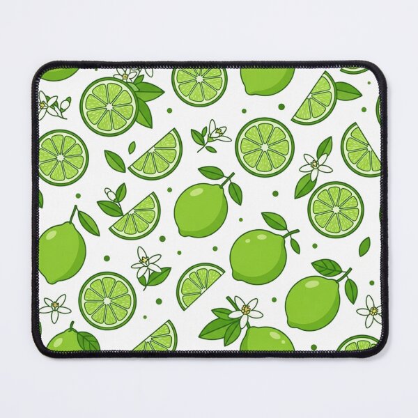 Item preview, Fresh Green Lime Fruit Seamless Pattern designed and sold by Owcomm.