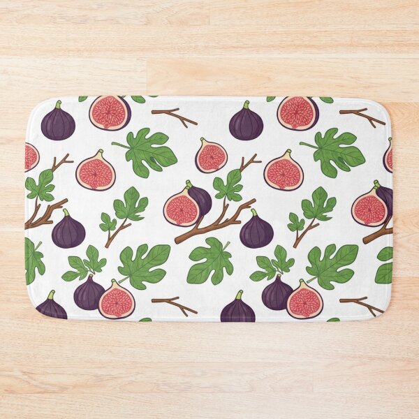 Item preview, Fresh Purple Fig Fruit Pattern designed and sold by Owcomm.