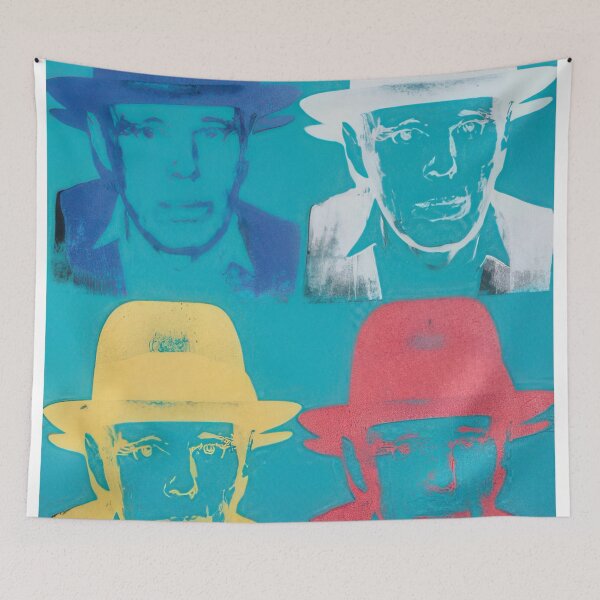 Item preview, Joseph Beuys State III (F. & S. II.244) - Signed Print by Andy Warhol designed and sold by stevengrossman.