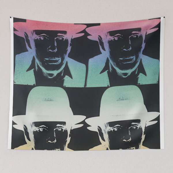 Item preview, Joseph Bueys State II (F. & S. II.243) - Signed Print by Andy Warhol designed and sold by stevengrossman.