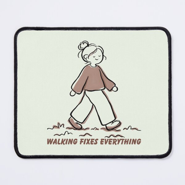 Item preview, Walking Fixes Everything designed and sold by fadilow.