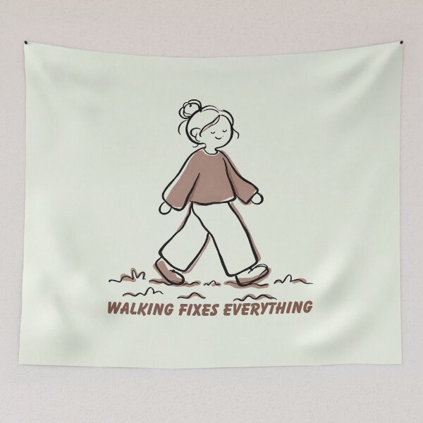 Item preview, Walking Fixes Everything designed and sold by fadilow.