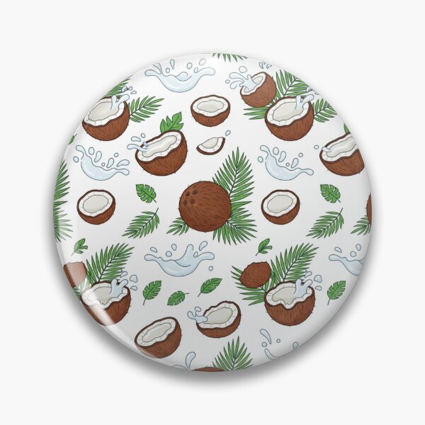 Item preview, Tropical Coconut Palm Leaves Summer Pattern designed and sold by Owcomm.