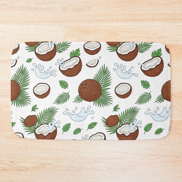 Item preview, Tropical Coconut Palm Leaves Summer Pattern designed and sold by Owcomm.