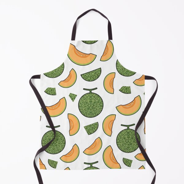 Item preview, Fresh Cantaloupe Melons Fruit Seamless Pattern designed and sold by Owcomm.