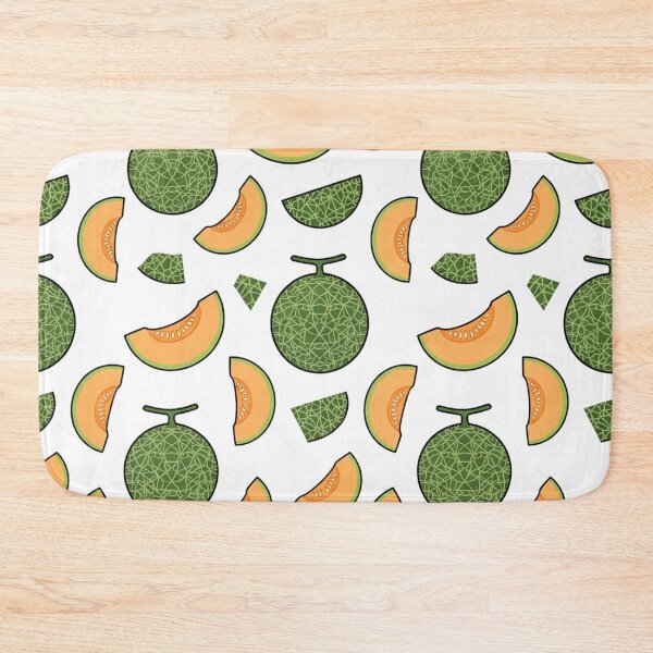 Item preview, Fresh Cantaloupe Melons Fruit Seamless Pattern designed and sold by Owcomm.