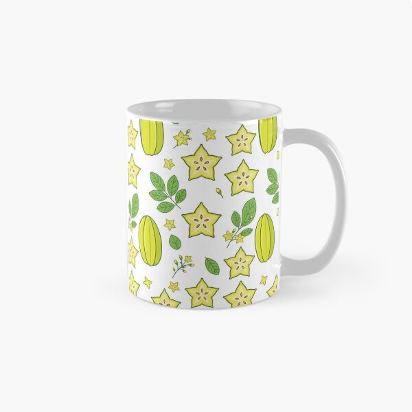 Item preview, Fresh Starfruit Tropical Fruit Pattern Illustration    designed and sold by Owcomm.