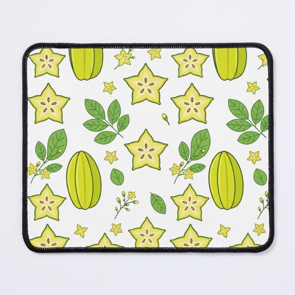 Item preview, Fresh Starfruit Tropical Fruit Pattern Illustration designed and sold by Owcomm.