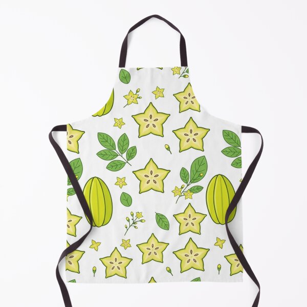 Item preview, Fresh Starfruit Tropical Fruit Pattern Illustration    designed and sold by Owcomm.
