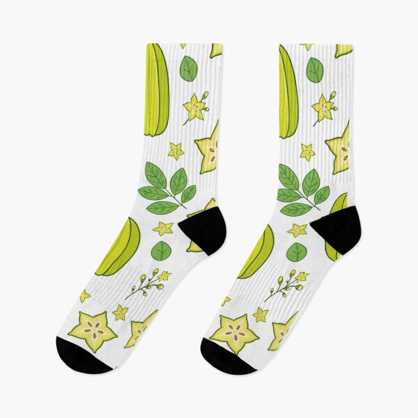 Item preview, Fresh Starfruit Tropical Fruit Pattern Illustration    designed and sold by Owcomm.