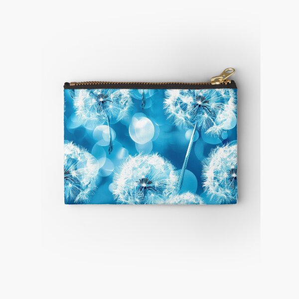 Item preview, Boho Style White Dandelion Designs On Aqua Blue designed and sold by DEC02.