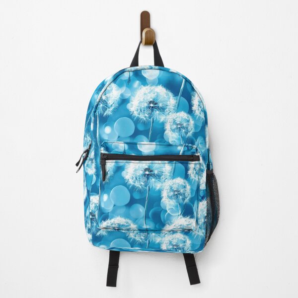 Item preview, Boho Style White Dandelion Designs On Aqua Blue designed and sold by DEC02.