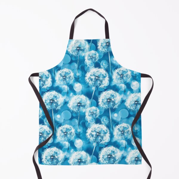 Item preview, Boho Style White Dandelion Designs On Aqua Blue designed and sold by DEC02.