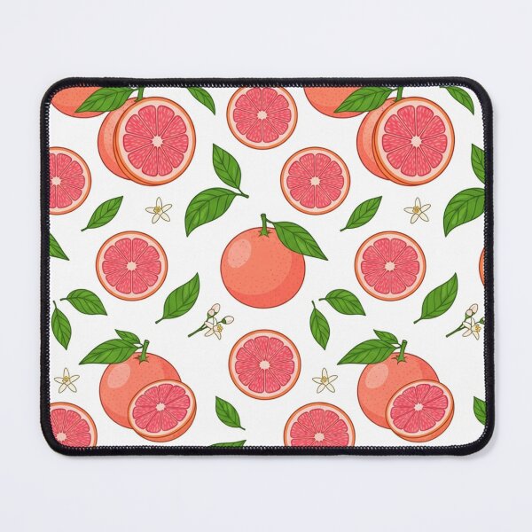 Item preview, Fresh Pink Grapefruit Fruit Pattern designed and sold by Owcomm.