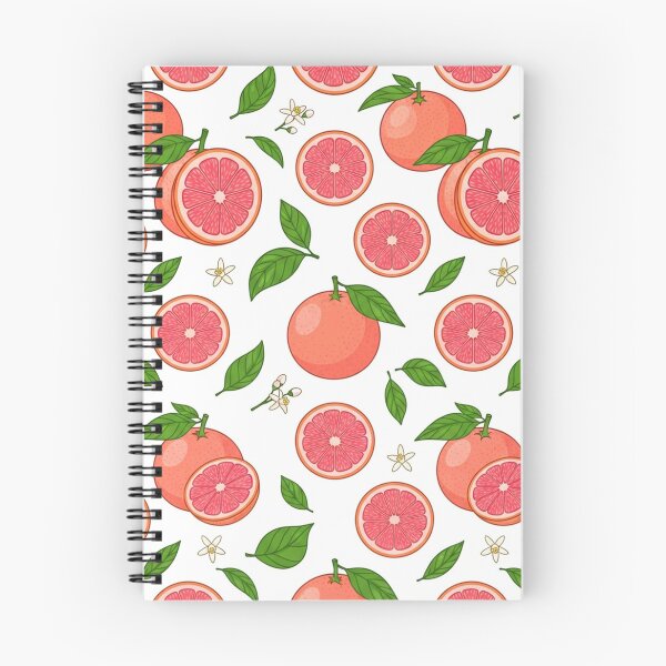 Item preview, Fresh Pink Grapefruit Fruit Pattern designed and sold by Owcomm.