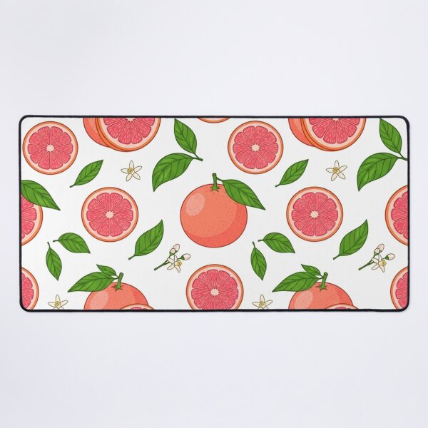 Item preview, Fresh Pink Grapefruit Fruit Pattern designed and sold by Owcomm.