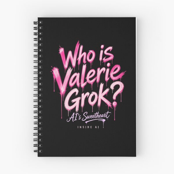 Item preview, Who Is Valerie Grok Pink Drip designed and sold by Heinessight Merch.