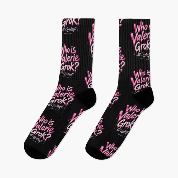 Item preview, ¿Quién es Valerie Grok Pink Drip? designed and sold by Heinessight Merch.