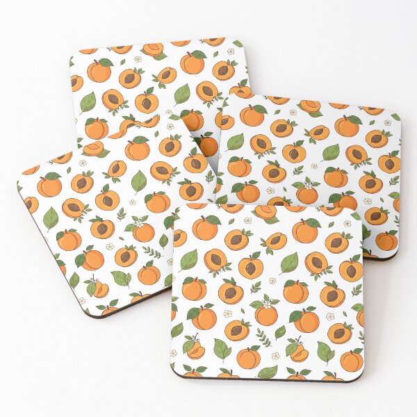 Item preview, Sweet Juicy Apricot Fruit Seamless Pattern    designed and sold by Owcomm.