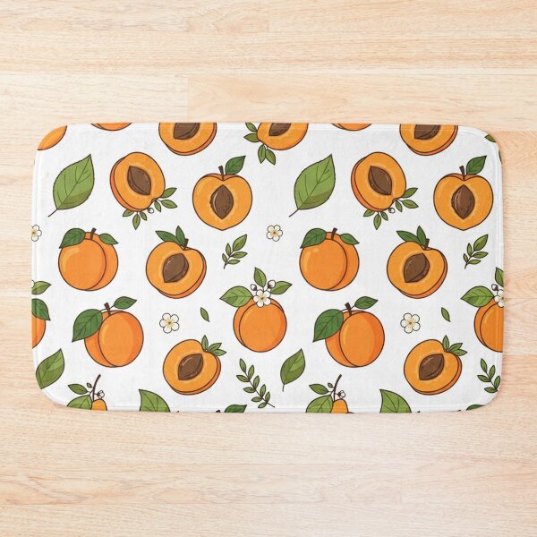 Item preview, Sweet Juicy Apricot Fruit Seamless Pattern    designed and sold by Owcomm.