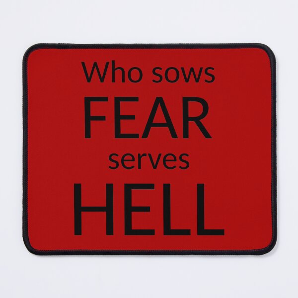 Item preview, Who sows fear serves hell_V1C designed and sold by ART-OF-ORION.