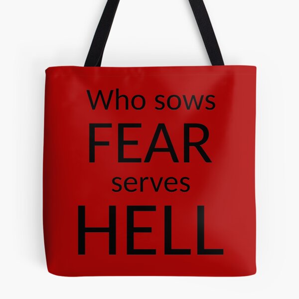Item preview, Who sows fear serves hell_V1C designed and sold by ART-OF-ORION.