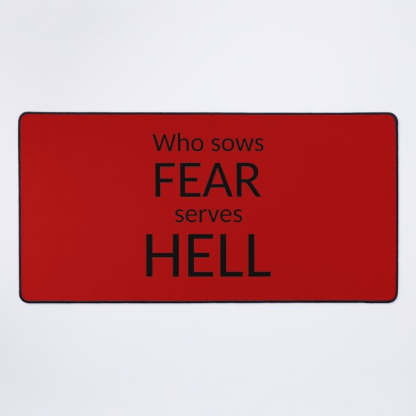 Item preview, Who sows fear serves hell_V1C designed and sold by ART-OF-ORION.