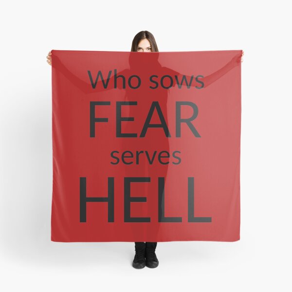 Item preview, Who sows fear serves hell_V1C designed and sold by ART-OF-ORION.