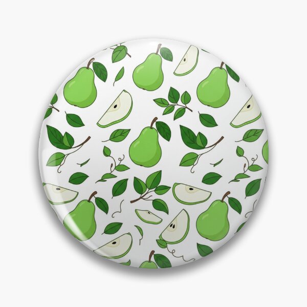 Item preview, Fresh Green Pears Fruit Pattern designed and sold by Owcomm.