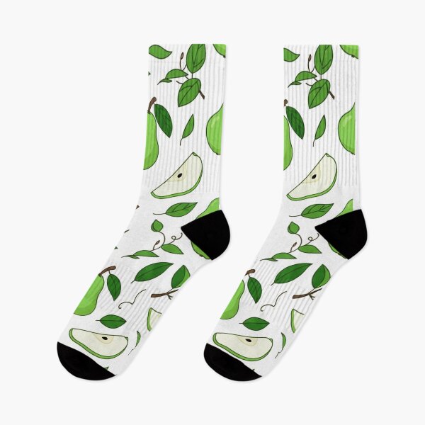 Item preview, Fresh Green Pears Fruit Pattern designed and sold by Owcomm.