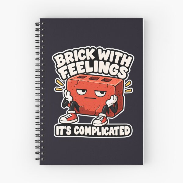 Item preview, Brick With Feelings It's Complicated designed and sold by ImagenFusionP.
