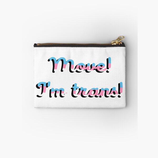 Item preview, Move I'm Trans - Trans Colors in Cursive designed and sold by AYTFA.