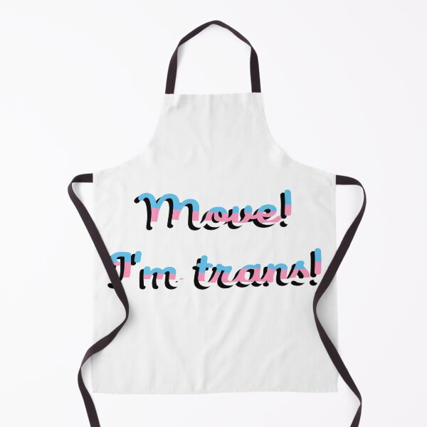 Item preview, Move I'm Trans - Trans Colors in Cursive designed and sold by AYTFA.