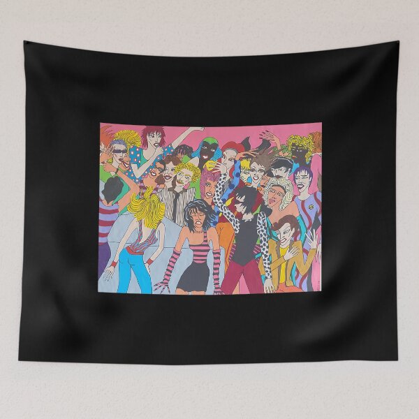 Item preview, Ode To 80'S Nightclubs designed and sold by SNArtAnimShop.