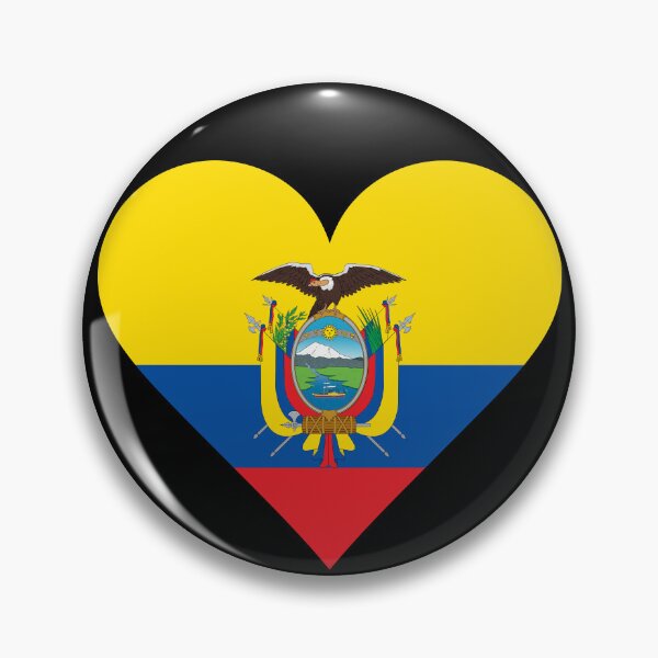 Item preview, Ecuador Heart Flag Graphic | I Love Ecuador Patriotic Symbol designed and sold by NTGUILTY.